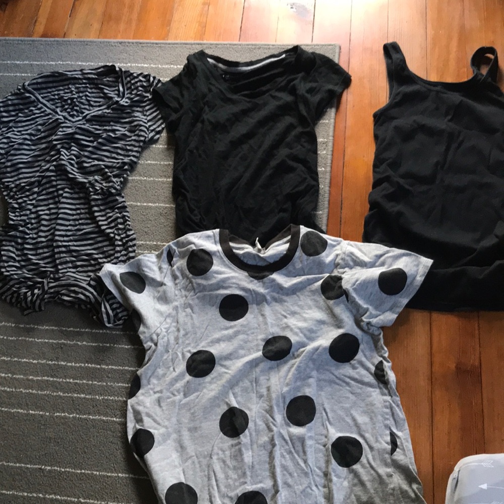 Bundle of 4 Maternity Tops